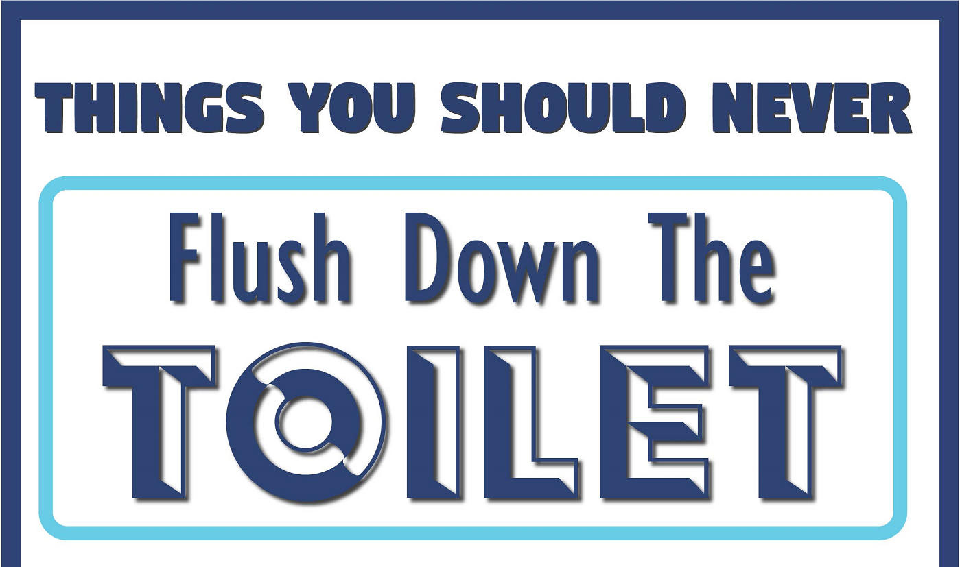 Things you should never flush